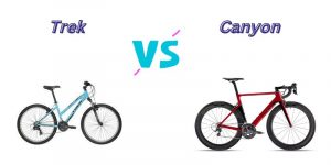 Read more about the article Trek Vs Canyon Bikes | 7 Major Differences Explained!